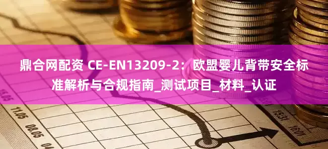鼎合网配资 CE-EN13209-2：欧盟婴儿背带安全标准解析与合规指南_测试项目_材料_认证
