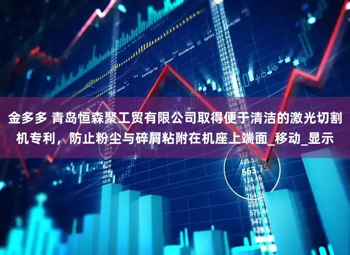 金多多 青岛恒森聚工贸有限公司取得便于清洁的激光切割机专利，防止粉尘与碎屑粘附在机座上端面_移动_显示